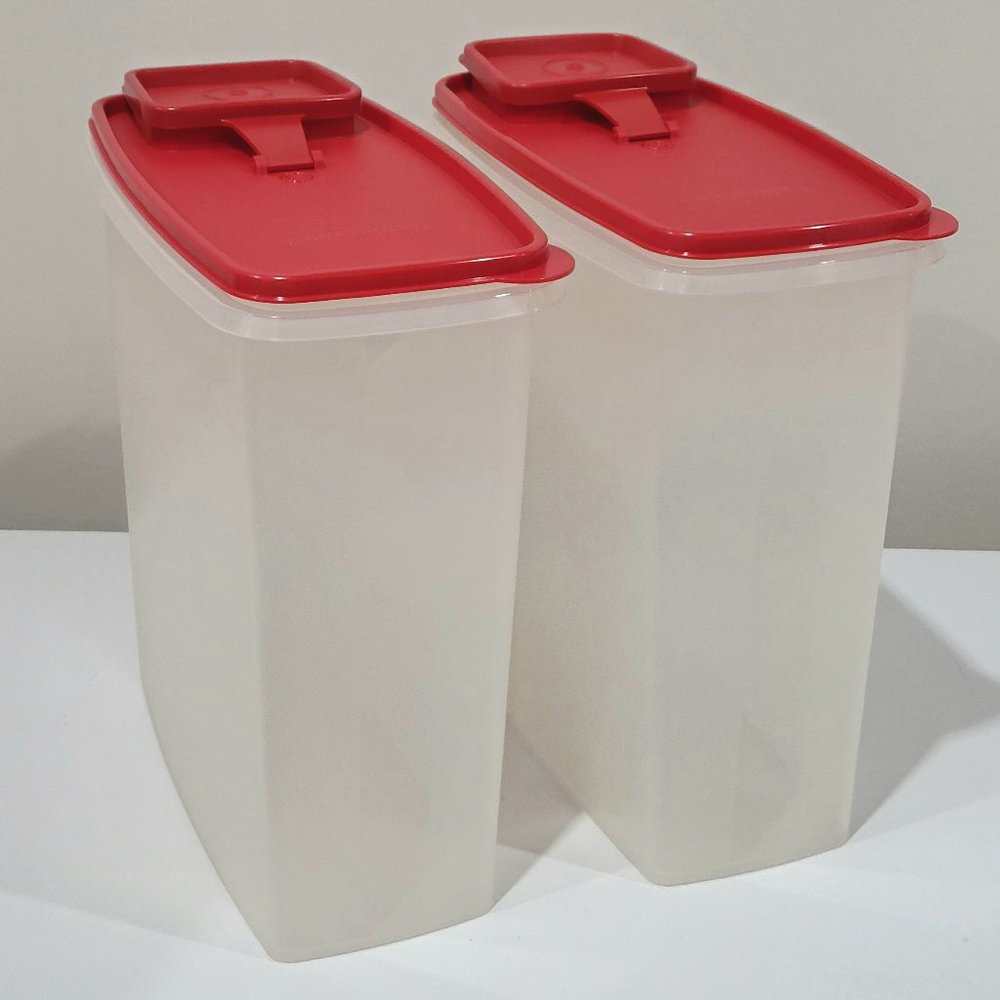 Tupperware Super cereal storers